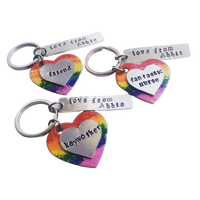 Class of 2024 rainbow keyring