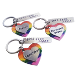 Class of 2024 rainbow keyring