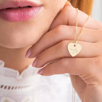 Love heart bracelet and necklace