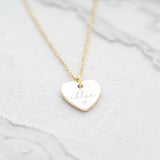 Love heart bracelet and necklace