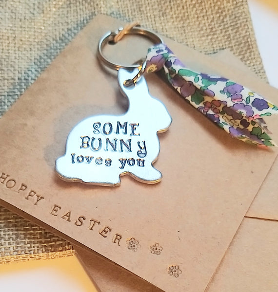 Bunny keyring