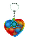 Pop it personalised keyring