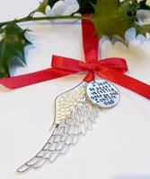 Memorial Christmas tree ornament