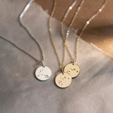 zodiac constellation neckkace