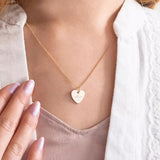 Love heart bracelet and necklace