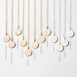 zodiac constellation neckkace