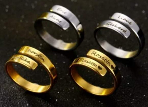 Handwriting rings