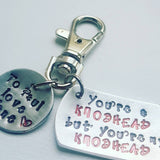 Knobhead keyring