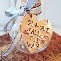 Gin bauble, booze bauble, Christmas gift, secret Santa