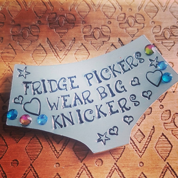 Fridge Pickers Big Knickers - 5x7 - Products - SWAK Embroidery