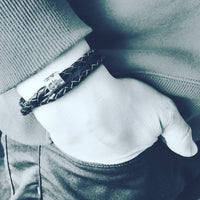 Men's personalised bracelet